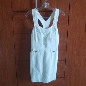 Winter White Walter Dress